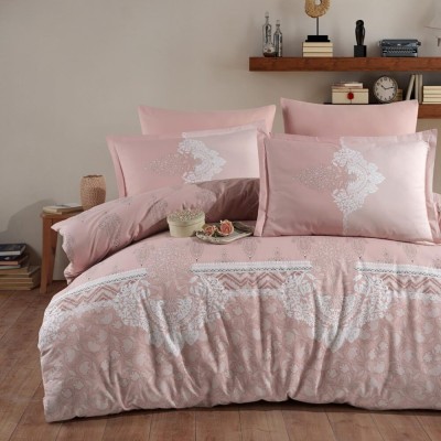 Lenjerie de pat ranforce clasy king size (nera)